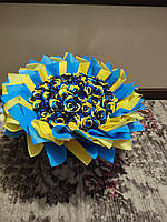 Букет з атласних стрічок