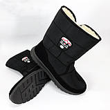 Чоботи гумові формові чоловічі 45 размер, Бурки дідусі, Утеплені чоботи FQ-551 гумові весняні, фото 6