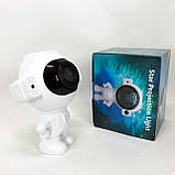 Зоряне небо космонавт, Проектор зоряного неба астронавт, Нічник-проектор з ефектором IG-818 зоряного неба, фото 5