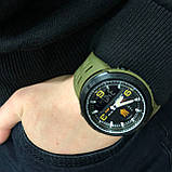 Годинник наручний чоловічий SKMEI 5561/1655AGBK, Протиударний годинник, Годинник для військовослужбовців, фото 8