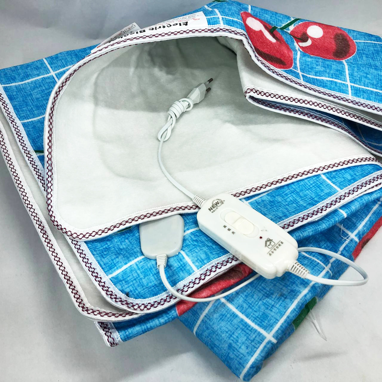 Електрична білизна з підігрівом Electric Blanket 180х150см, Простирадло DI-302 з терморегулятором, фото 1