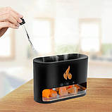 Лампа зволожувач повітря Docsal Flame 3в1 із соляним камінням, фото 7