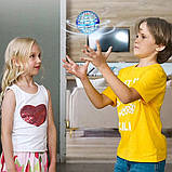 Літаючий спіннер flying fidget spinner, Літаючий шар-спінер, Іграшка літаюча куля, Куля бумеранг, фото 10