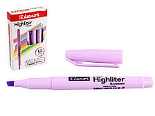 Текстовий виробник пастель "Luxor" "Highliters" 1-3,5mm тонк. пуп. 12 шт. в уп. //