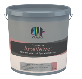 Декоративна лазур Caparol Capadecor Arte Velvet 2.5л, фото 1