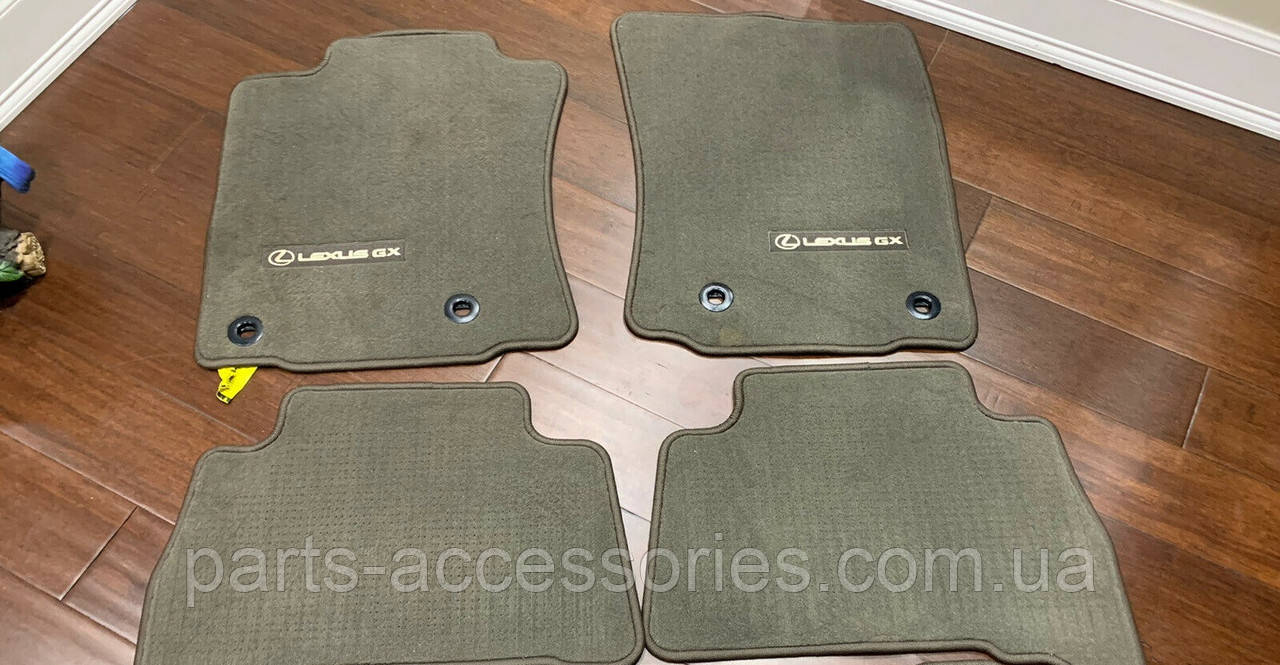 Lexus GX GX460 2010-2013 Коври коврикі килимки в салон велюрові коричневі  Нові Оригінал, фото 1