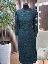 Елегантна жіноча сукня, тканина "Креп-Дайвінг" 58, 60, 62, 64 розмір 58, фото 2