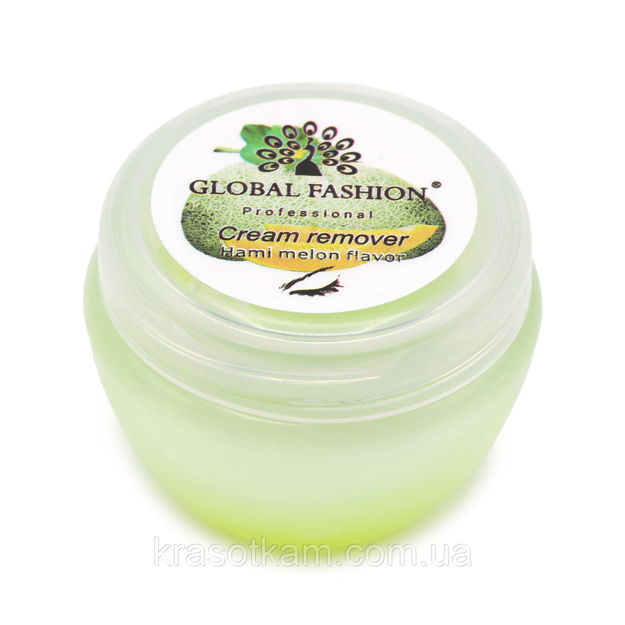 Крем для зняття вій, GLOBAL Cream Remover, Hami melon flavor, 10 гр