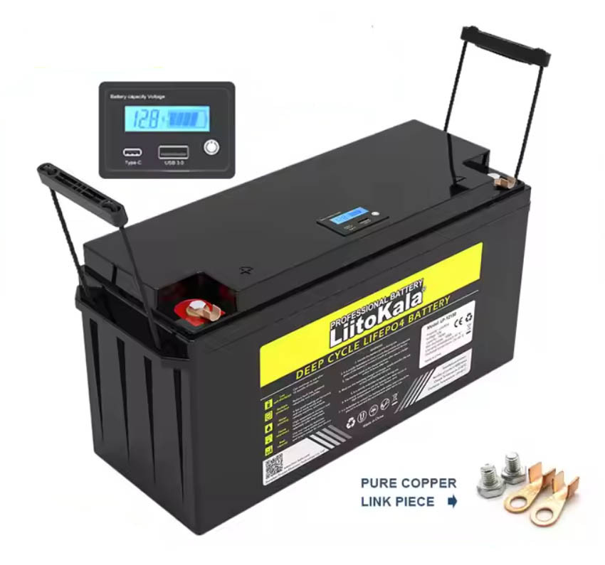 Акумулятор 12v 150a LiFePO4 LiitoKala LP-12150