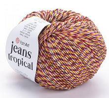 Пряжа Jeans Tropical-613
