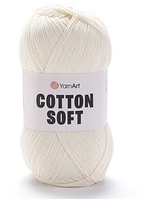Пряжа Cotton soft-03 молочний