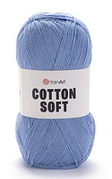Пряжа Cotton soft-15 блакитний