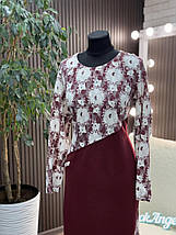 Елегантна жіноча сукня, тканина "Трикотаж" 52, 54, 56 розмір 52, фото 2