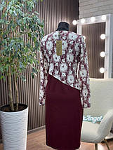 Елегантна жіноча сукня, тканина "Трикотаж" 52, 54, 56 розмір 52, фото 3