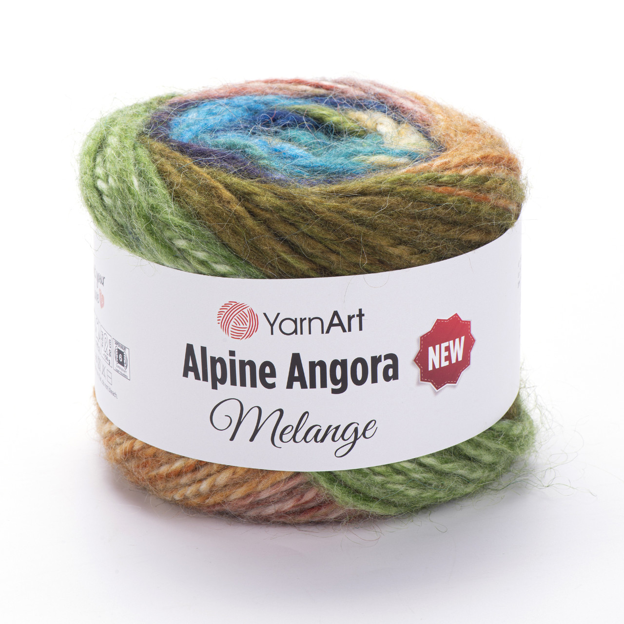 YarnArt ALPINE ANGORA MELANGE NEW (Альпин Ангора Меланж Нью