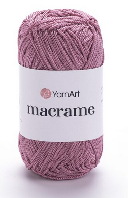 Пряжа Macrame Yarnart(2мм)-141 пильна троянда, фото 1