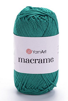 Пряжа Macrame Yarnart(2мм)-158 морська хвиля