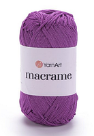 Пряжа Macrame Yarnart(2мм)-161 фуксія