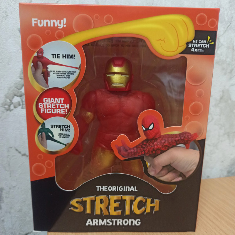 Іграшка Іграшка «Залізна Людина» Goo Jit Zu, тягучка-антистрес для дітей (l_8967), фото 1