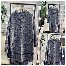 Неймовірний жіночий кардиган, тканина "Альпака" 54, 56, 58 розмір 54, фото 3