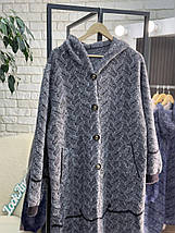 Неймовірний жіночий кардиган, тканина "Альпака" 54, 56, 58 розмір 54, фото 4