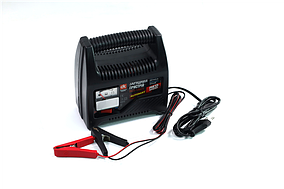 Зарядний пристрій, 4 A 12 V, аналоговий індикатор заряджання, (ДК) DK23-1204CS