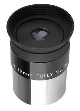 Окуляр 12 мм PLOSSL поле 48° SVBONY 1.25" покриття FMC, 4-елементи у 2 групах модель SV131