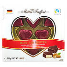 Цукерки Серце Марципан у Шоколаді Marzipan Herzen Maitre Truffout 110 г Австрія, фото 5