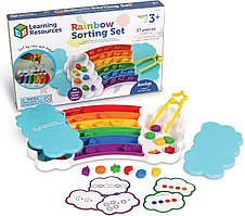 Ігровий набір для сортування «Райдуга» Learning Resources Learning Resours Rainbow Sorting Set