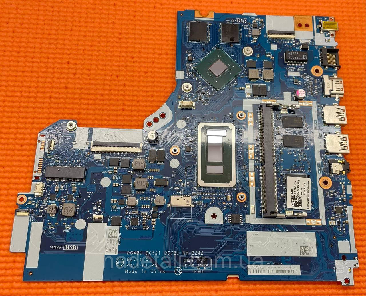 Материнська плата DG421 DG521 DG721 NM-B242 Lenovo Ideapad 320-15ISK