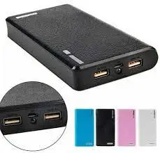 Зовнішній акумулятор Power Bank 20000 mah Gold kama (Уцінка)