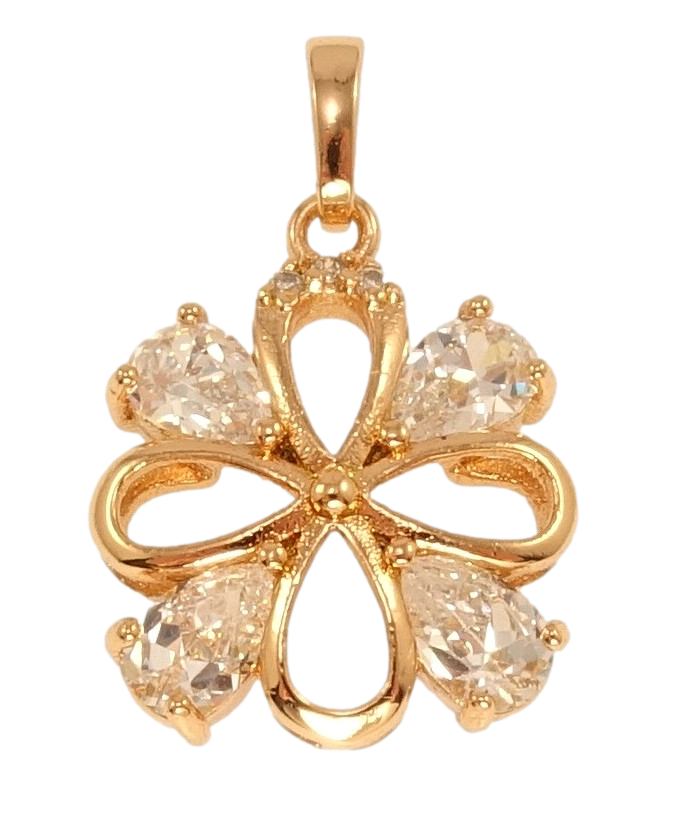 Кулон Xuping Позолота 18K "Декоративна квіточка"