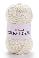 Пряжа Silky Royal-430 молочний