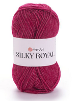 Пряжа Silky Royal-433 ягідний