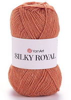 Пряжа Silky Royal-438 померанчевий