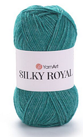 Пряжа Silky Royal-439 морська хвиля