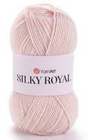 Пряжа Silky Royal-441 блідо-рожевий