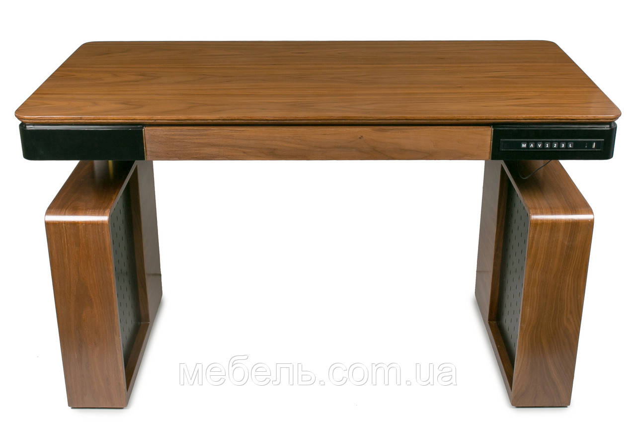 Регульований стіл кабінет Barsky Lux 2 motors 1400*700 wood LT-01
