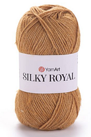 Пряжа Silky Royal-445 золотистий беж
