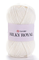 Пряжа Silky Royal-447 перлина