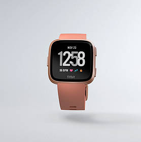 Смарт-годинник Fitbit Versa Peach/Rose Gold (FB505RGPK)