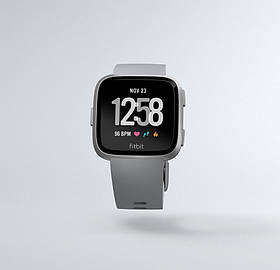 Смартгодинник Fitbit Versa Gray / Silver Aluminum (FB505SRGY)