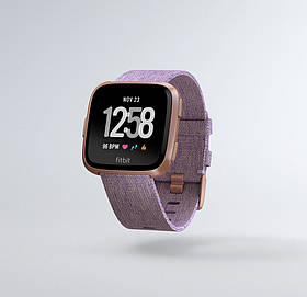 Смарт-годинник Fitbit Versa Special Edition Lavander Woven (FB505RGLV)