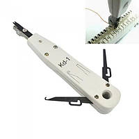 Інструмент для закладення кабелю KD-1 RJ45/RJ11/RJ12 плінт ніж