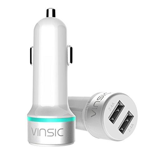 Адаптер заряджання в прикурювач VINSIC VSCC202 (2 USB)