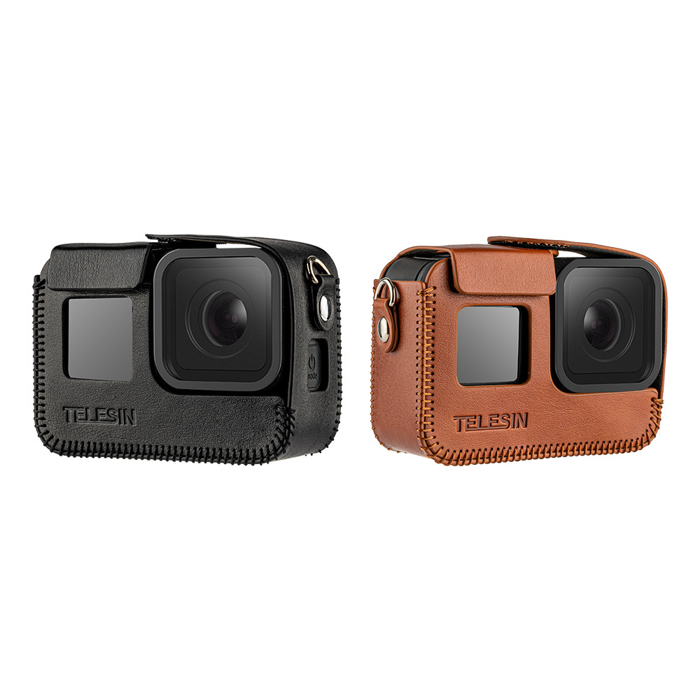Шкіряний чохол Telesin для GoPro 8 Black (GP-PRC-L08), фото 1