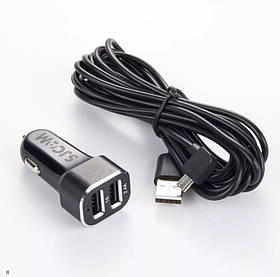Автомобільна зарядка Micro USB 3.5 м SJDASH Car Charger