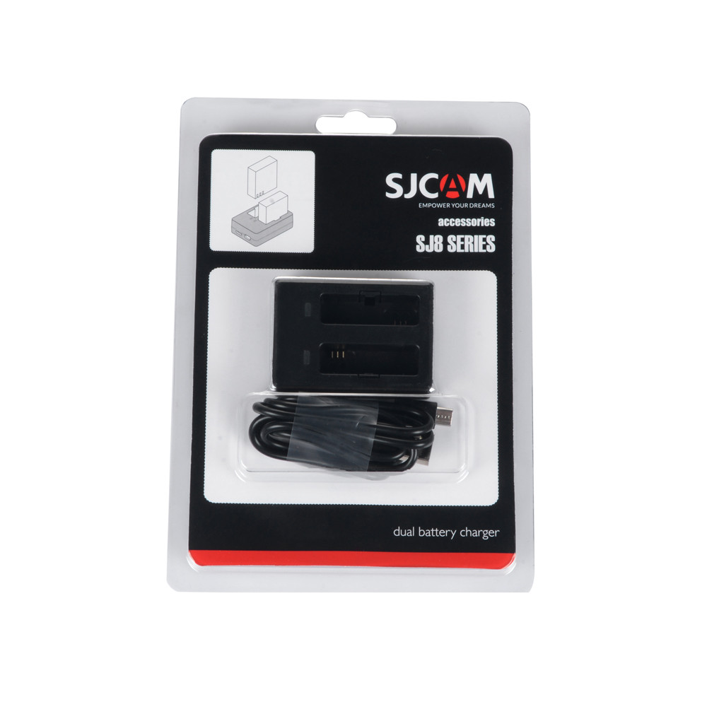 Заряджання подвійна оригінальна для SJCAM SJ8