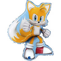 Лисеня Тейлз Tails фігура фольгована, Сонік Garbo Італія