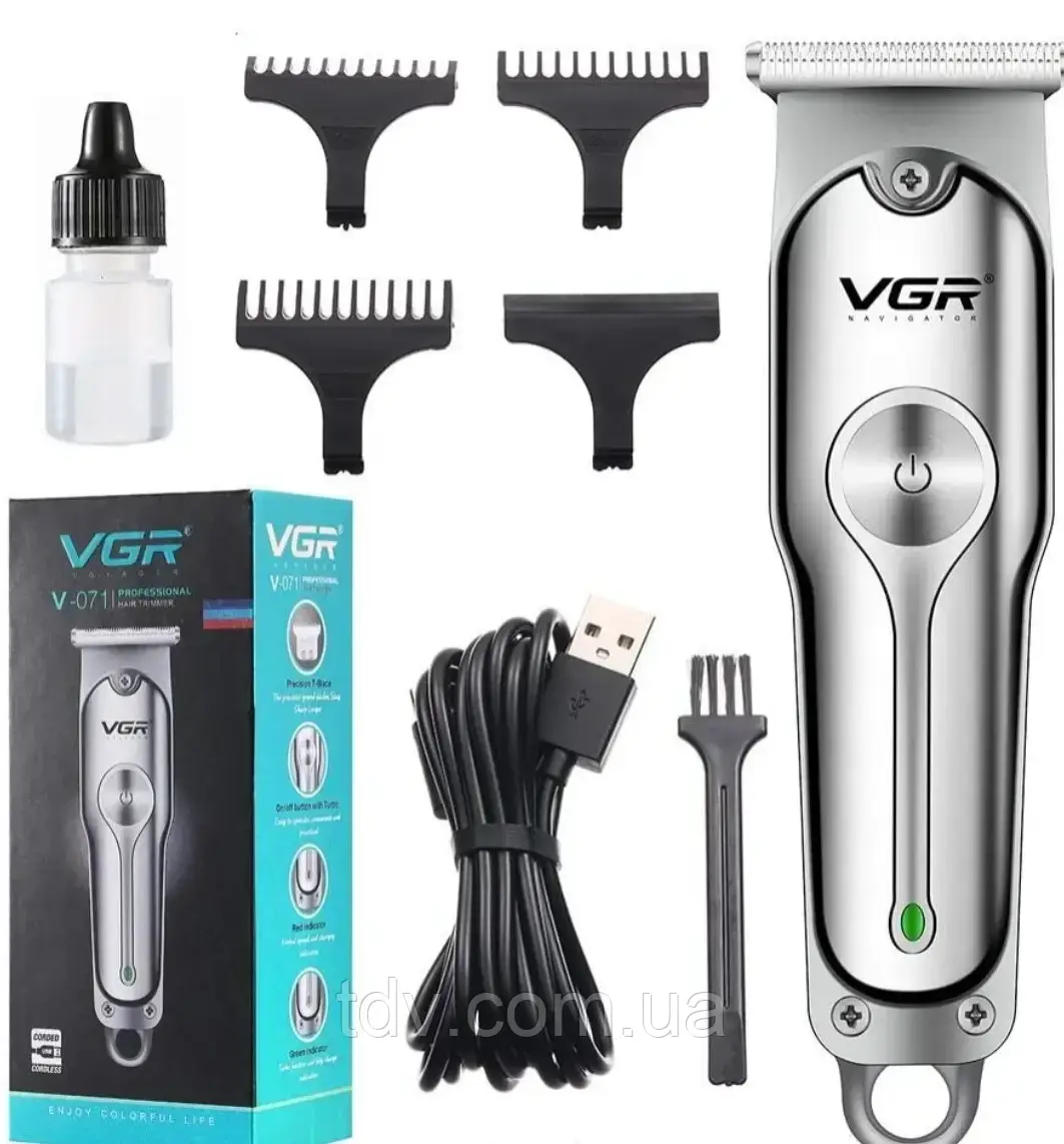 Професійний тример для стриження vgr v-071 type-c